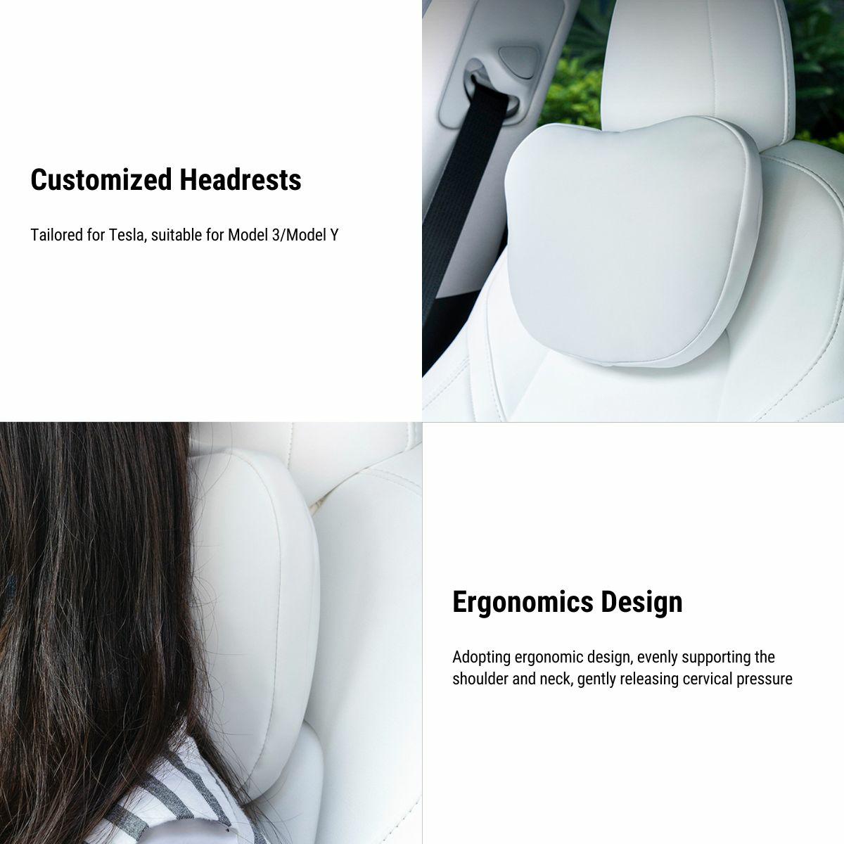 Seat Headrests for Model Y & Model 3 | Sikunuo