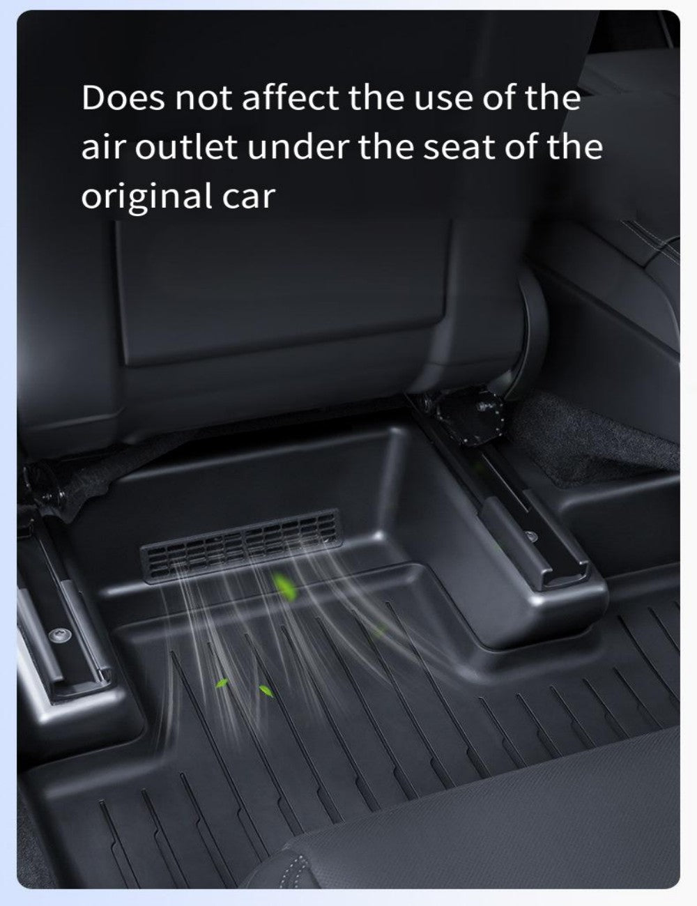 Seat Slide Rail Anti-Kick Guards for Model Y Juniper (5PCS) | Sikunuo