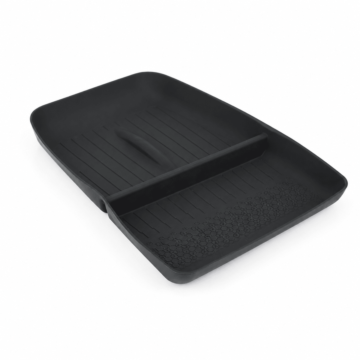 Silicone Center Console Lower Tray Mat for Model Y Standard 2026+
