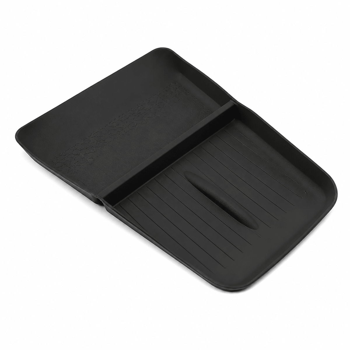 Silicone Center Console Lower Tray Mat for Model Y Standard 2026+