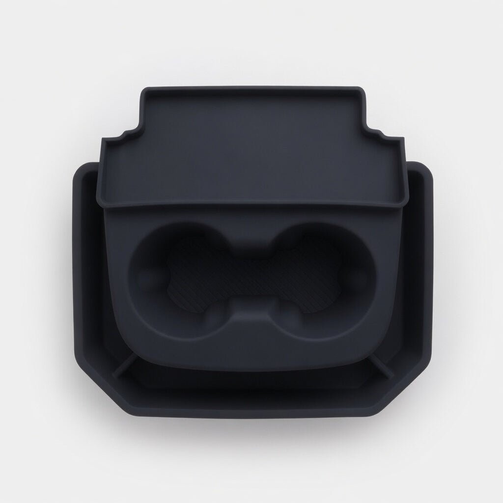 Silicone Cup Holder Organizer with Hanging Design for Model Y Standard | Sikunuo