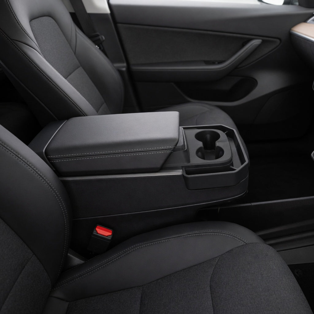 Silicone Cup Holder Organizer with Hanging Design for Model Y Standard | Sikunuo