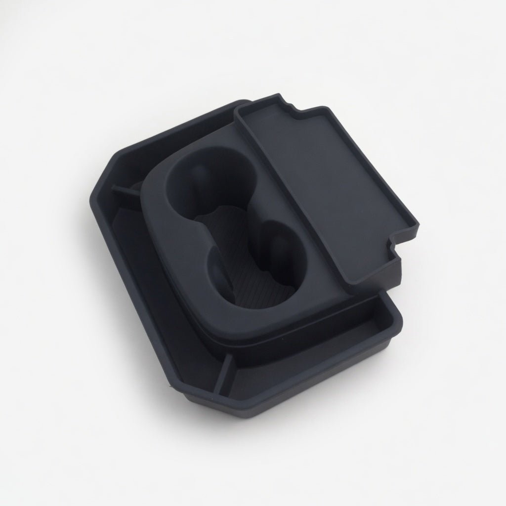 Silicone Cup Holder Organizer with Hanging Design for Model Y Standard | Sikunuo