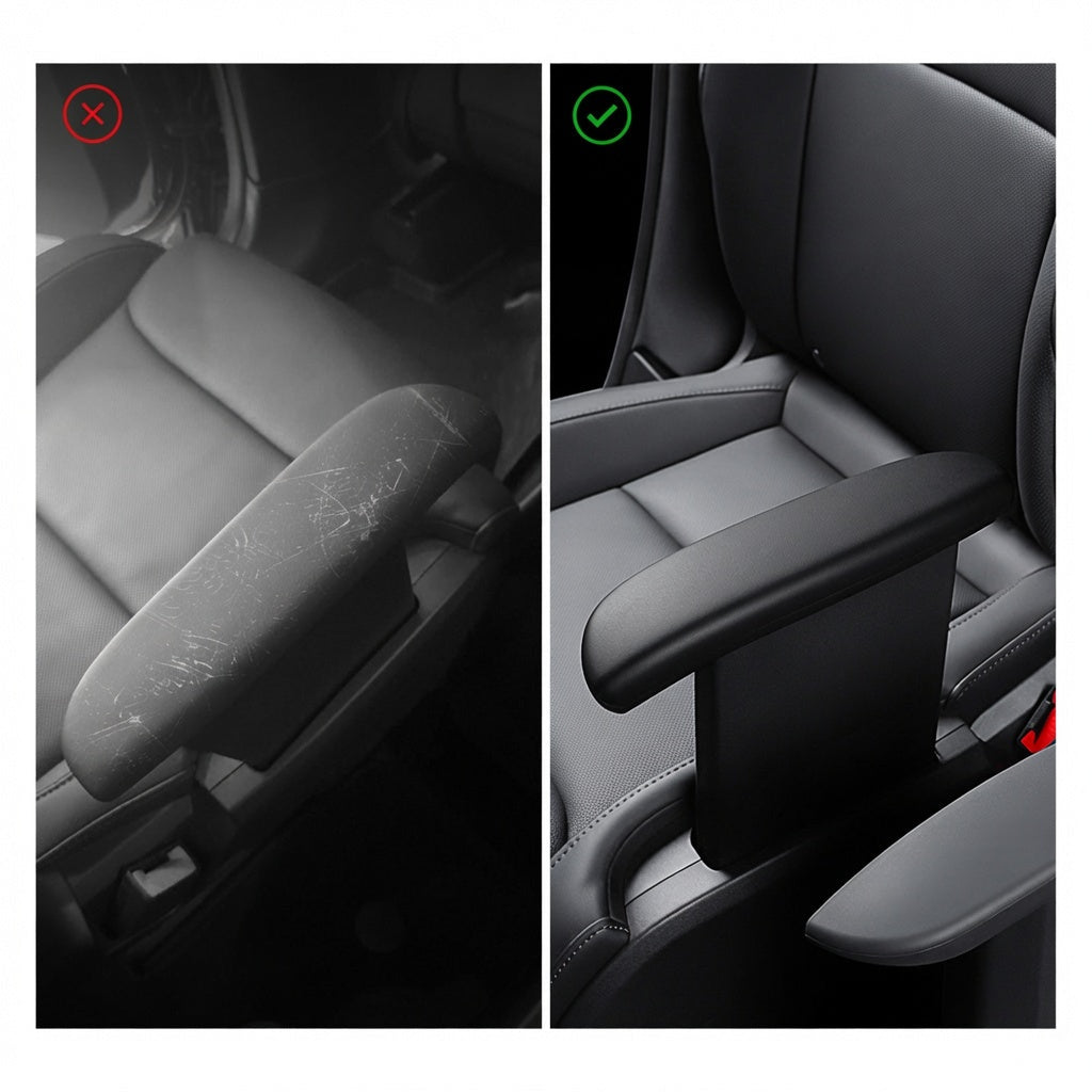 Silicone Rear Door Armrest Protective Cover for Tesla Model YL 2026+