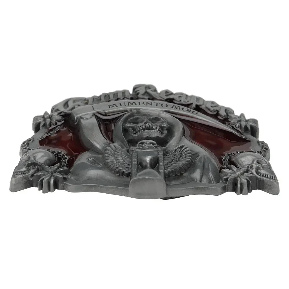 Skull Memento mori Belt Buckle