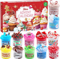 Slime Advent Calendar 2026 - 24 Days of Non-Sticky Christmas Slime and Charms