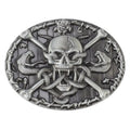 Snakes and Skull Belt Buckles