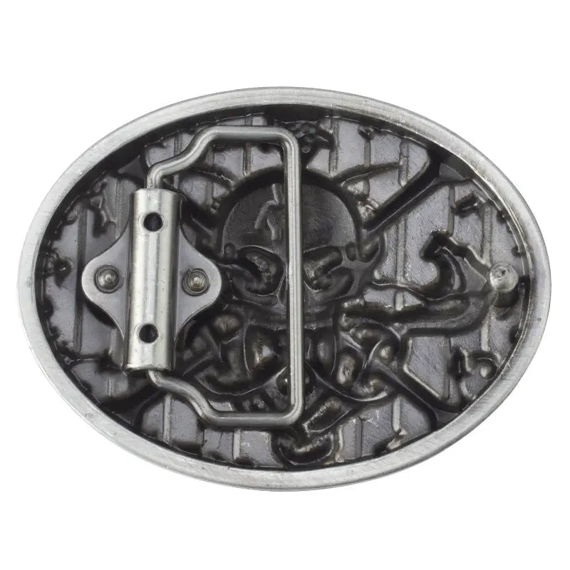 Snakes and Skull Belt Buckles