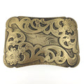 Solid Brass Western Belt Buckle