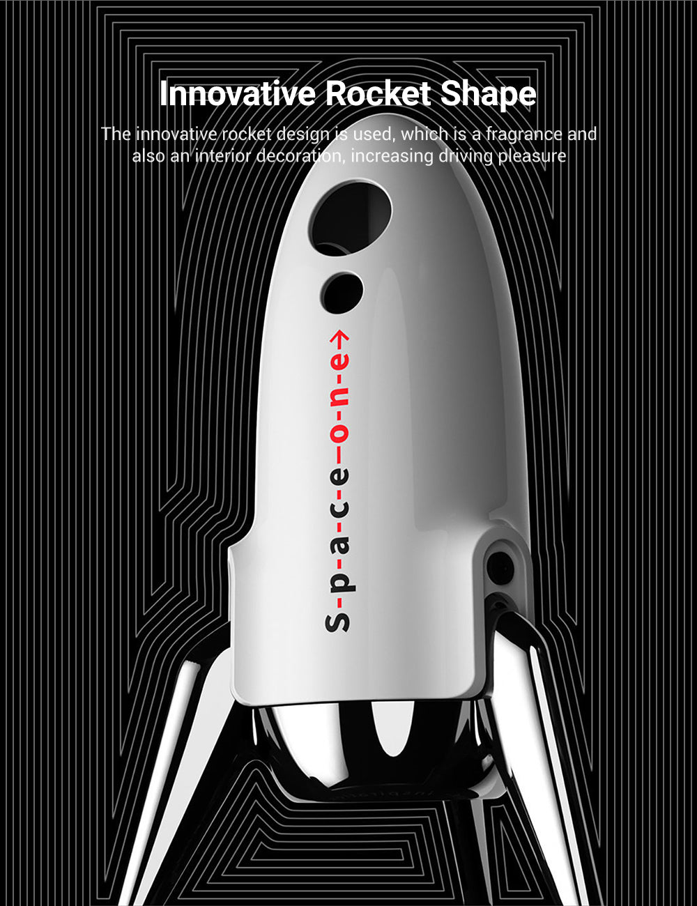 Sikunuo Space One Rocket Perfume Diffuser for Tesla
