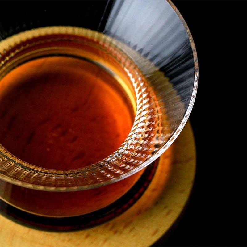 Sikunuo | Rotating Mirror Glass - Rotating Whiskey Drinking Glass