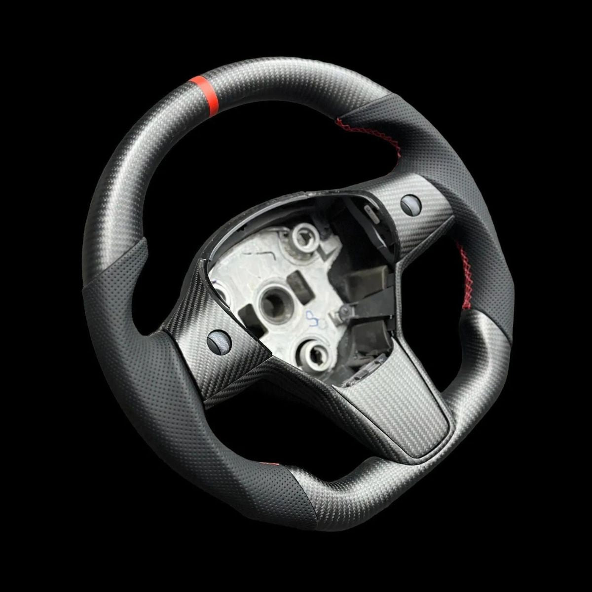 Sikunuo Sport Carbon Fiber Steering Wheel for Tesla Model 3 / Y【Style 25】