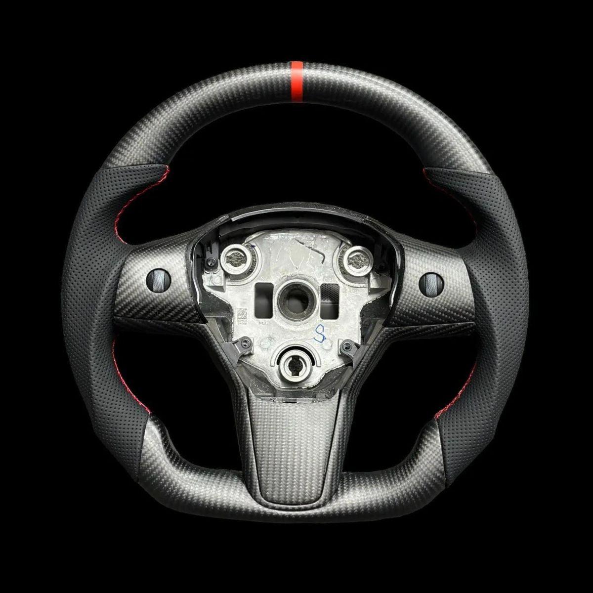 Sikunuo Sport Carbon Fiber Steering Wheel for Tesla Model 3 / Y【Style 25】