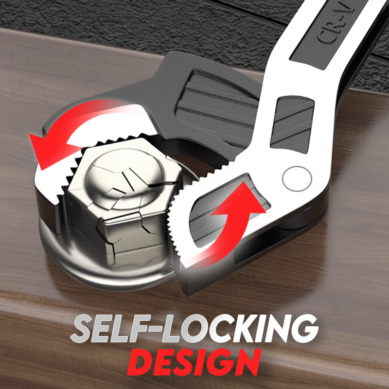 Sikunuo | Industrial Grade Multifunctional Self-locking Pipe Wrench Tool