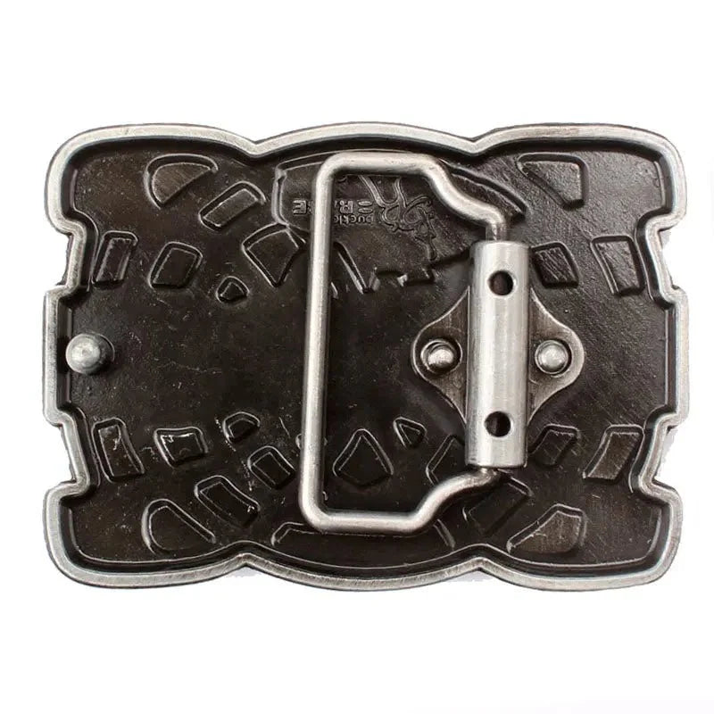 Square Antique Celtic Belt Buckle