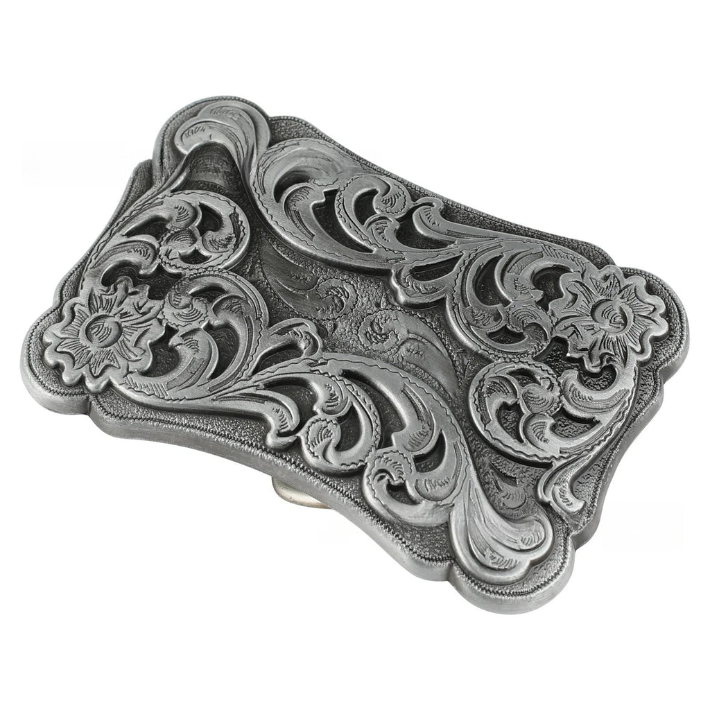 Square Arabesque Belt Buckle