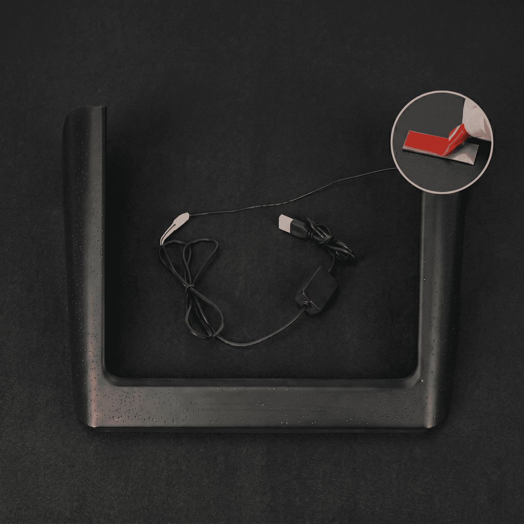 Starry Galaxy Wireless Charging Port Ambient Light for Model 3 Highland / Model Y Juniper