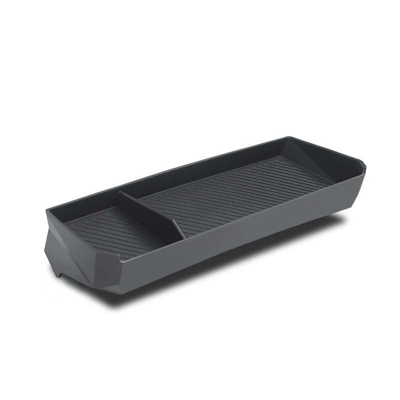 Storage Box Behind Navigation Screen for Cybertruck