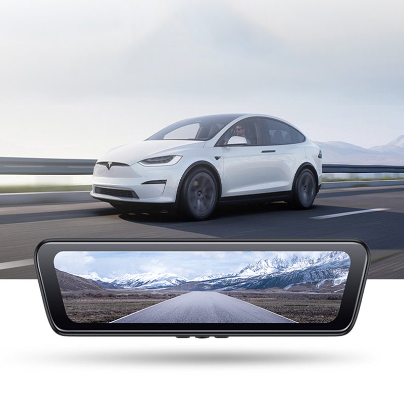 8.9″ Streaming Rear View Mirror Camera for Model 3/Y | Sikunuo
