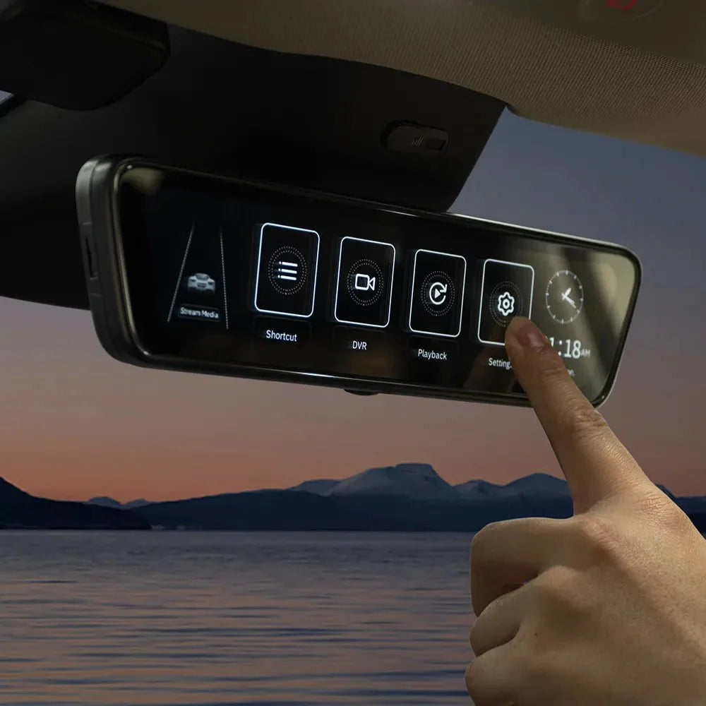 Streaming Rearview Mirror Recorder for Model 3 Highland / Model Y Juniper (HW4.0) | Sikunuo