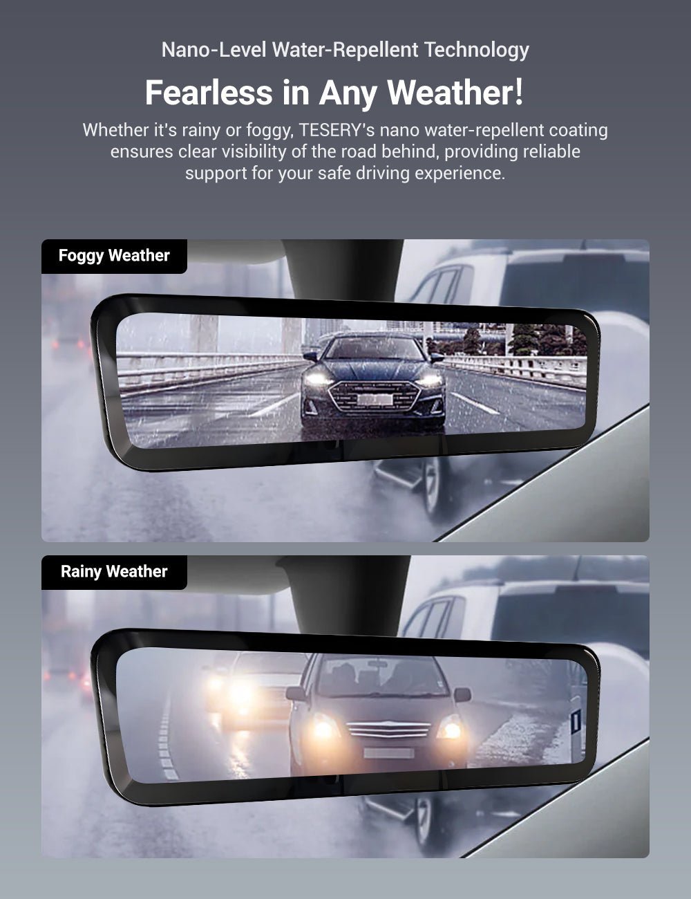 Streaming Rearview Mirror Recorder for Model 3 Highland / Model Y Juniper (HW4.0) | Sikunuo