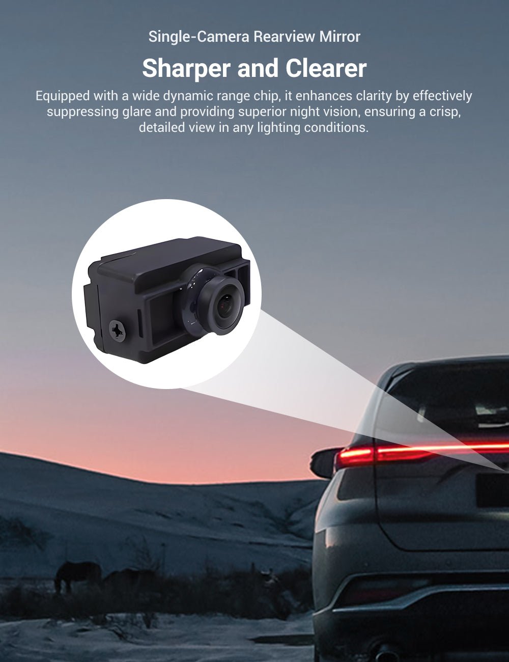 Streaming Rearview Mirror Recorder for Model 3 Highland / Model Y Juniper (HW4.0) | Sikunuo