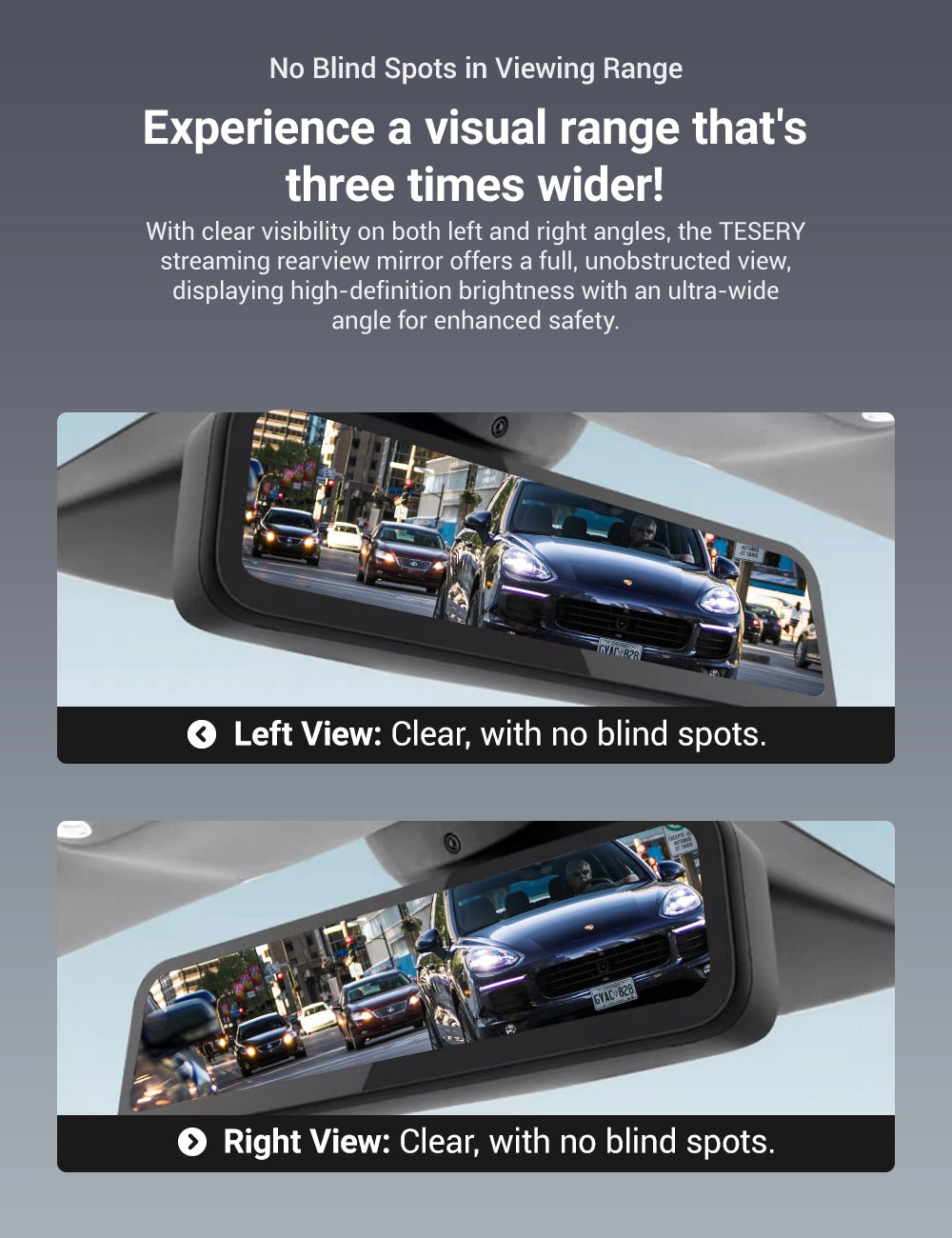 Streaming Rearview Mirror Recorder for Model 3 Highland / Model Y Juniper (HW4.0) | Sikunuo