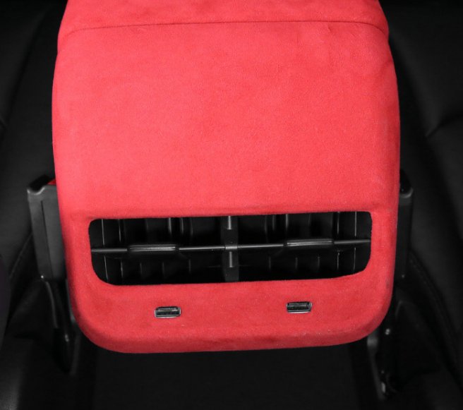 Tesla Model 3/Y Suede Air Vent Trim Frame | Premium Interior Upgrade