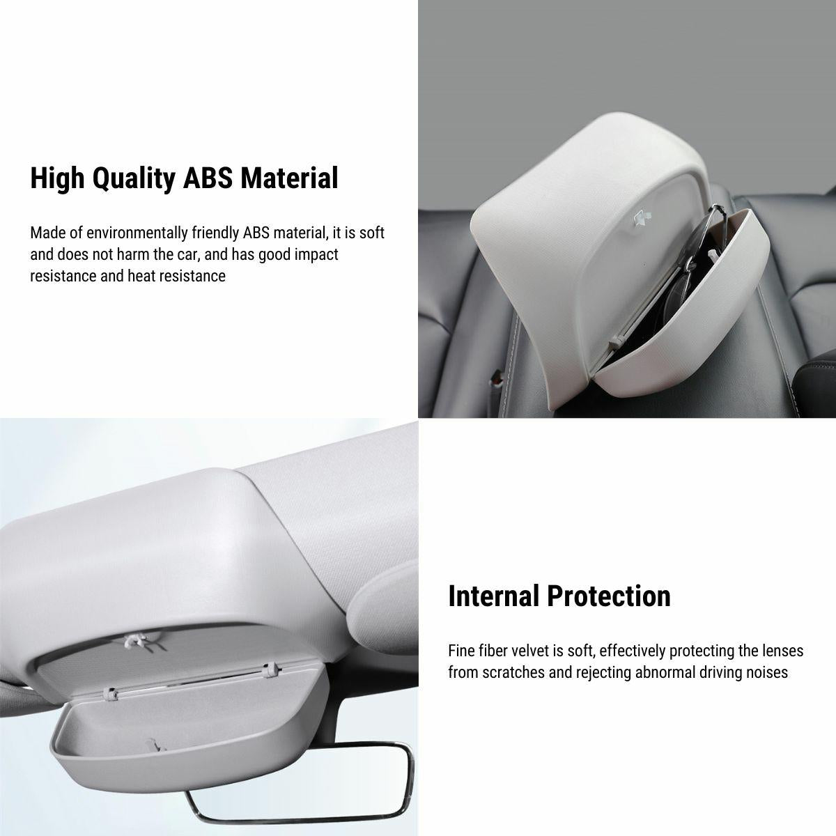 Sunglass Holder Storage Clip for Model Y | Sikunuo