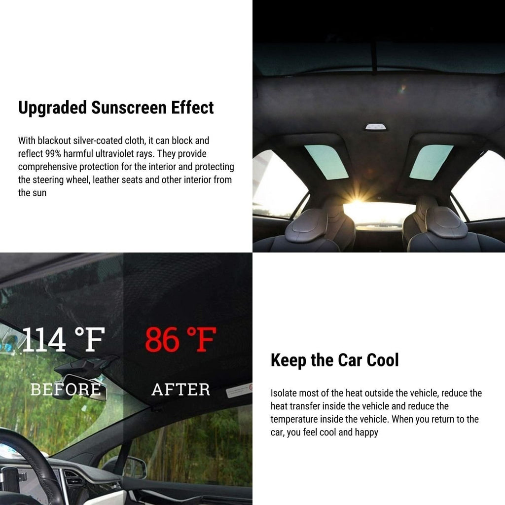 Sunshade for Model X (6 Pcs)