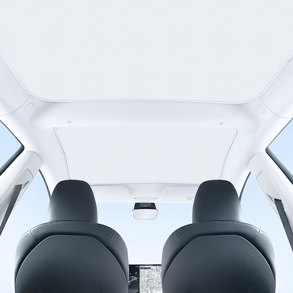 Glass Roof Sunshade for Tesla Model 3 | Sikunuo