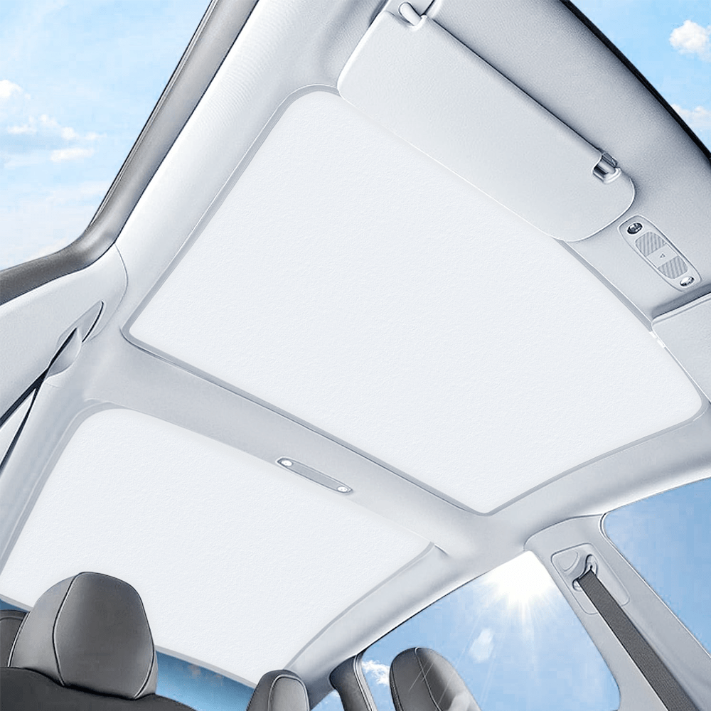 Glass Roof Sunshade for Tesla Model 3 | Sikunuo