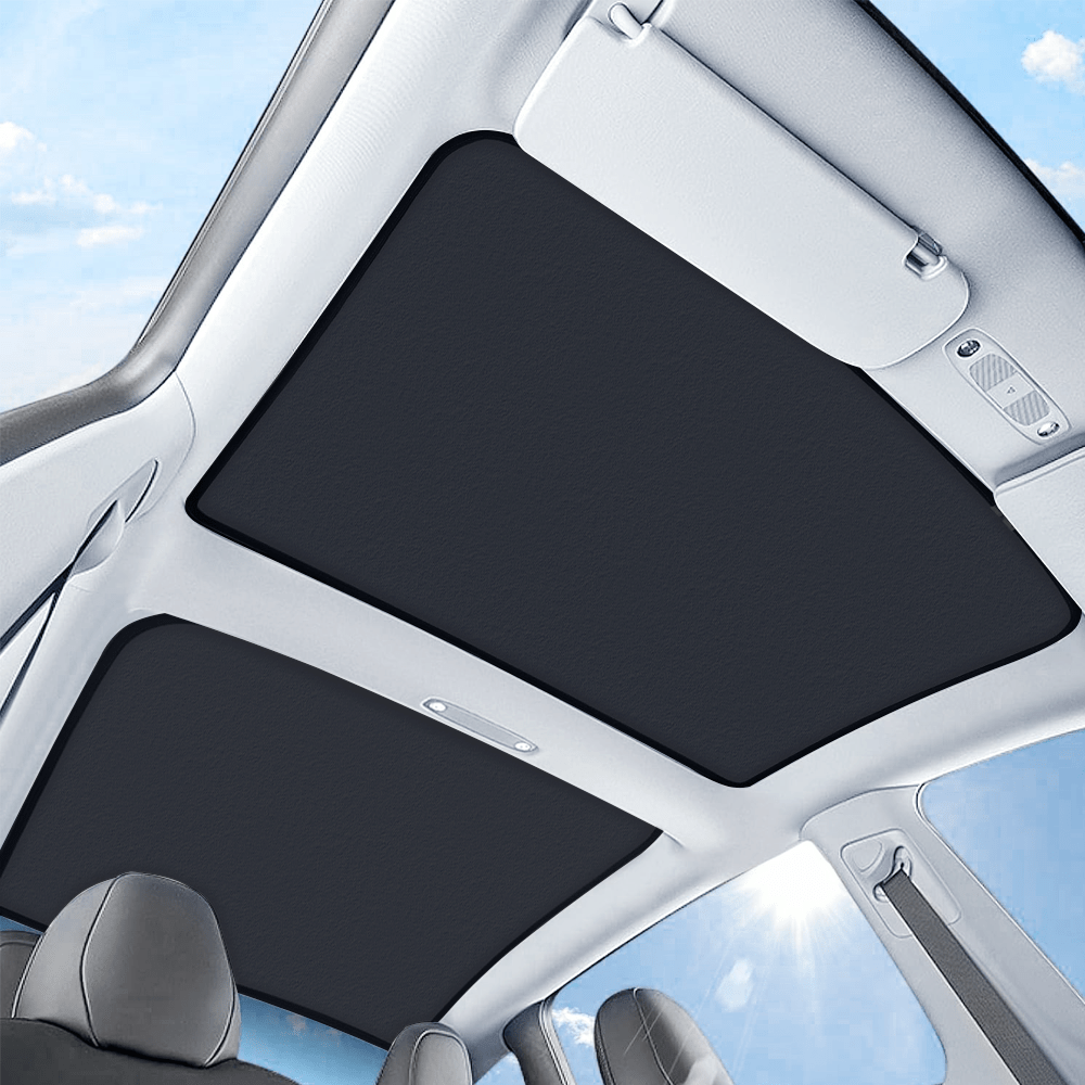 Glass Roof Sunshade for Tesla Model 3 | Sikunuo