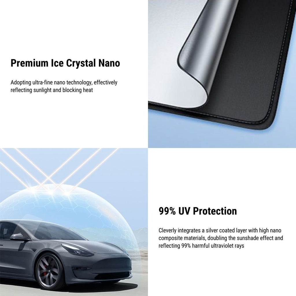 Glass Roof Sunshade for Tesla Model 3 Highland