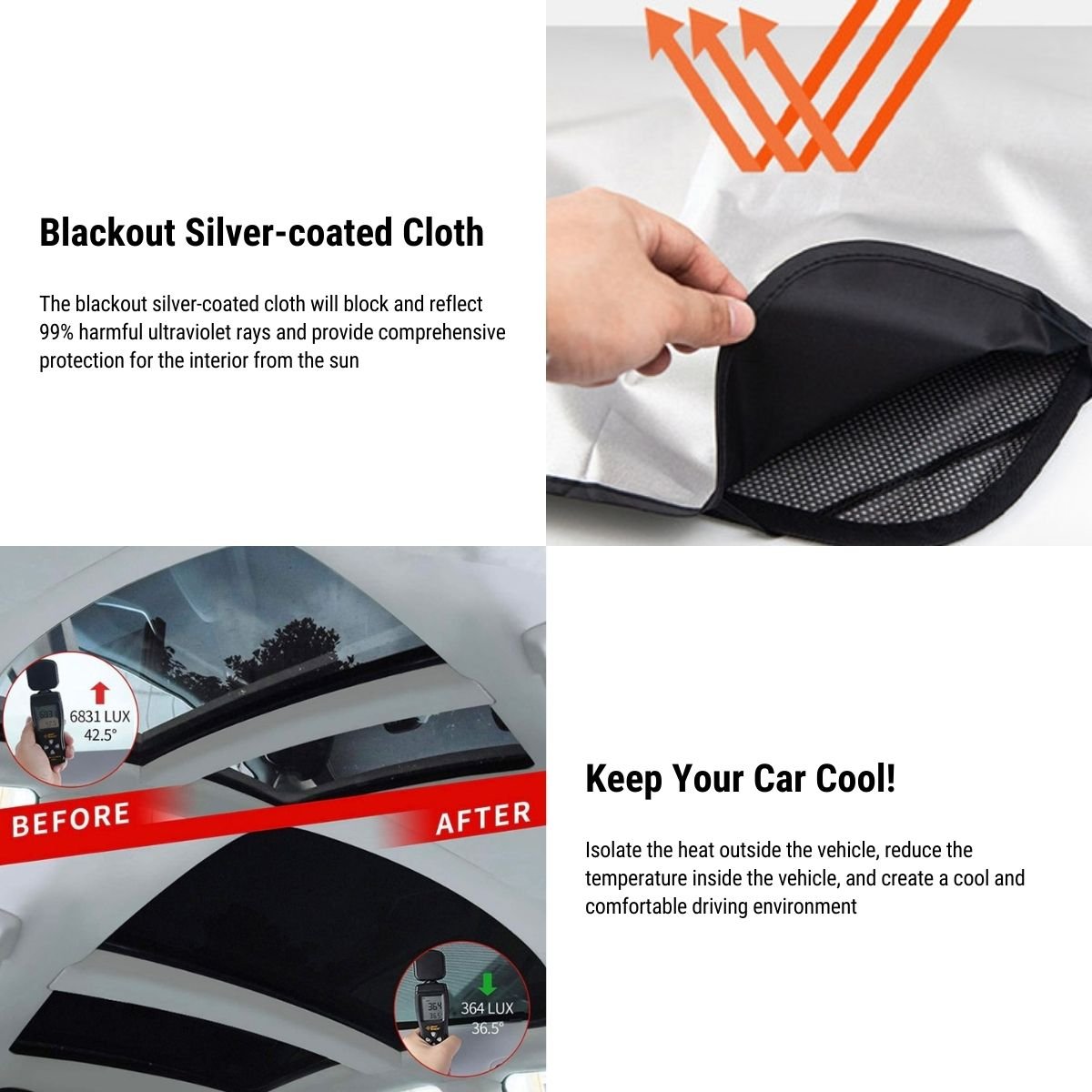 Sunshade for Tesla Model S