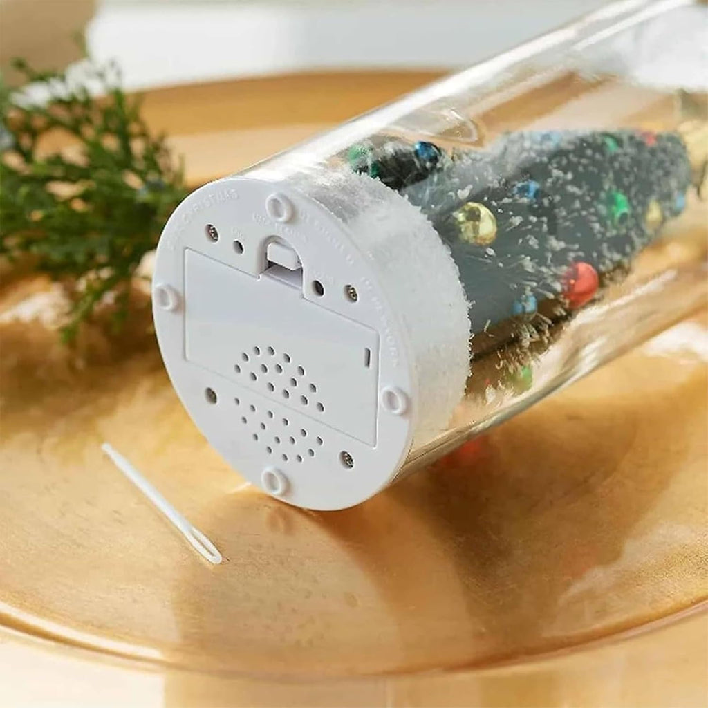 Recordable Christmas Message Bottle Ornament