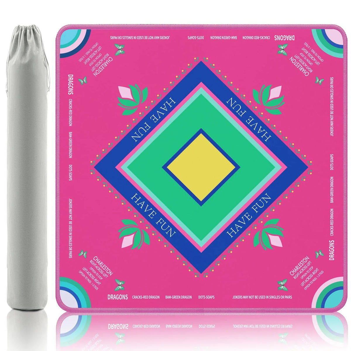 Water-Absorbent Poker Table Mat – 32.4 Inch