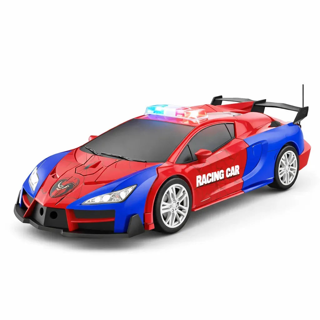 One-Touch Transforming RC Sports Car Robot