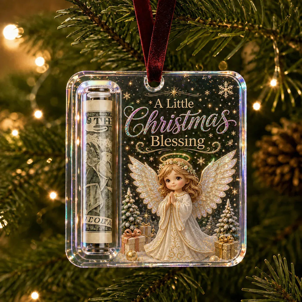 Santa's Cash Holder Christmas Ornament – The Magical Way to Gift Money This Holiday