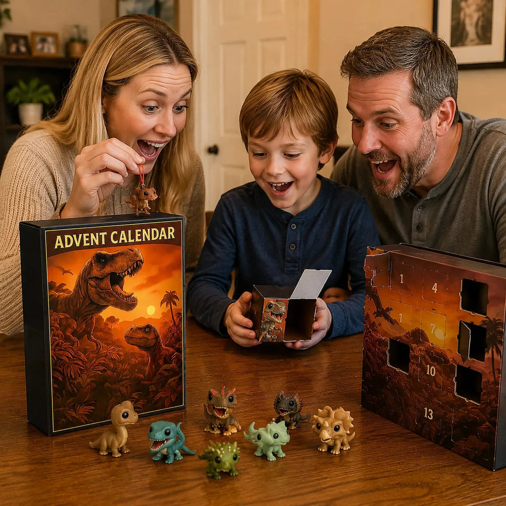 Dinosaur Adventure Blind-Box Countdown Calendar
