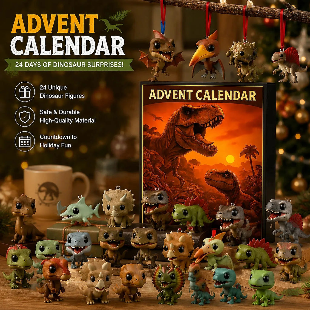 Dinosaur Adventure Blind-Box Countdown Calendar