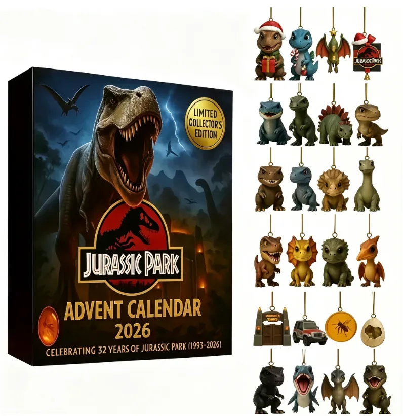 Dinosaur Adventure Blind-Box Countdown Calendar