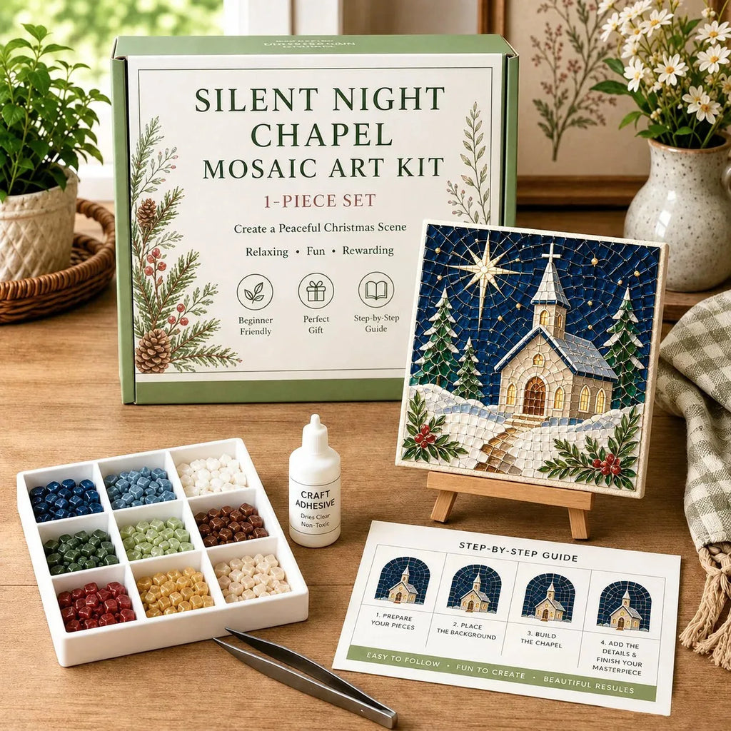 Christmas Nativity Sea Glass Art Kit