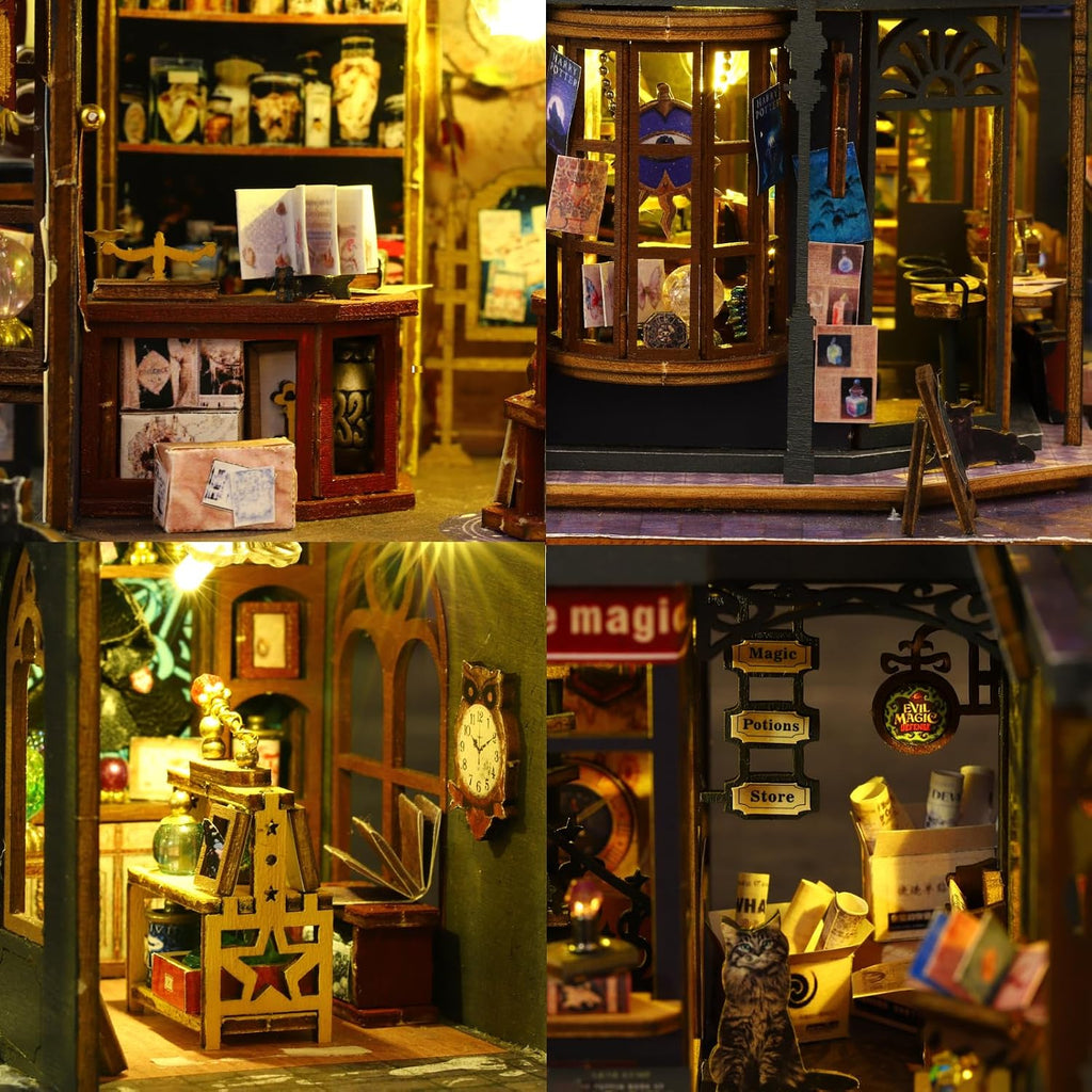 DIY Holo Magic City Miniature House Kit
