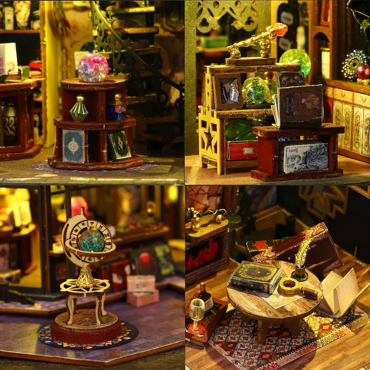 DIY Holo Magic City Miniature House Kit