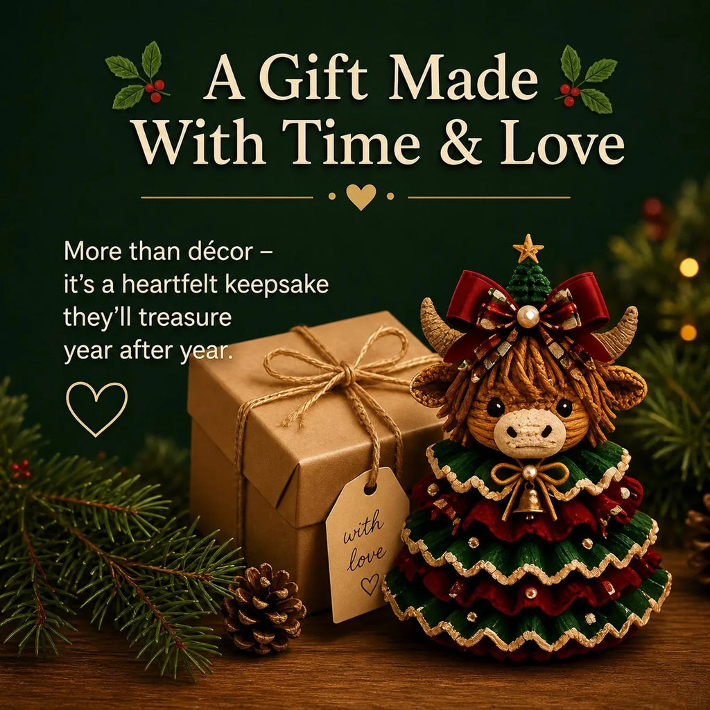 DIY Crochet Animal Christmas Tree Kit – 11 Designs