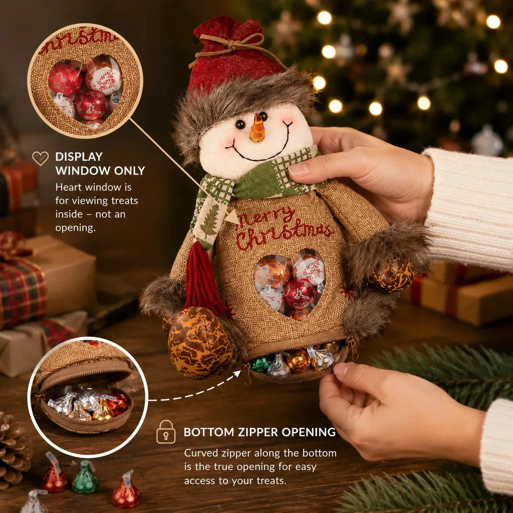 Christmas Character Candy Gift Bag