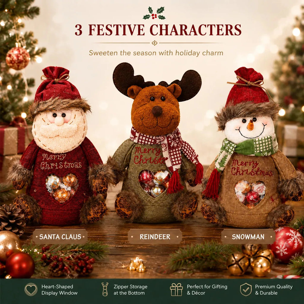 Christmas Character Candy Gift Bag
