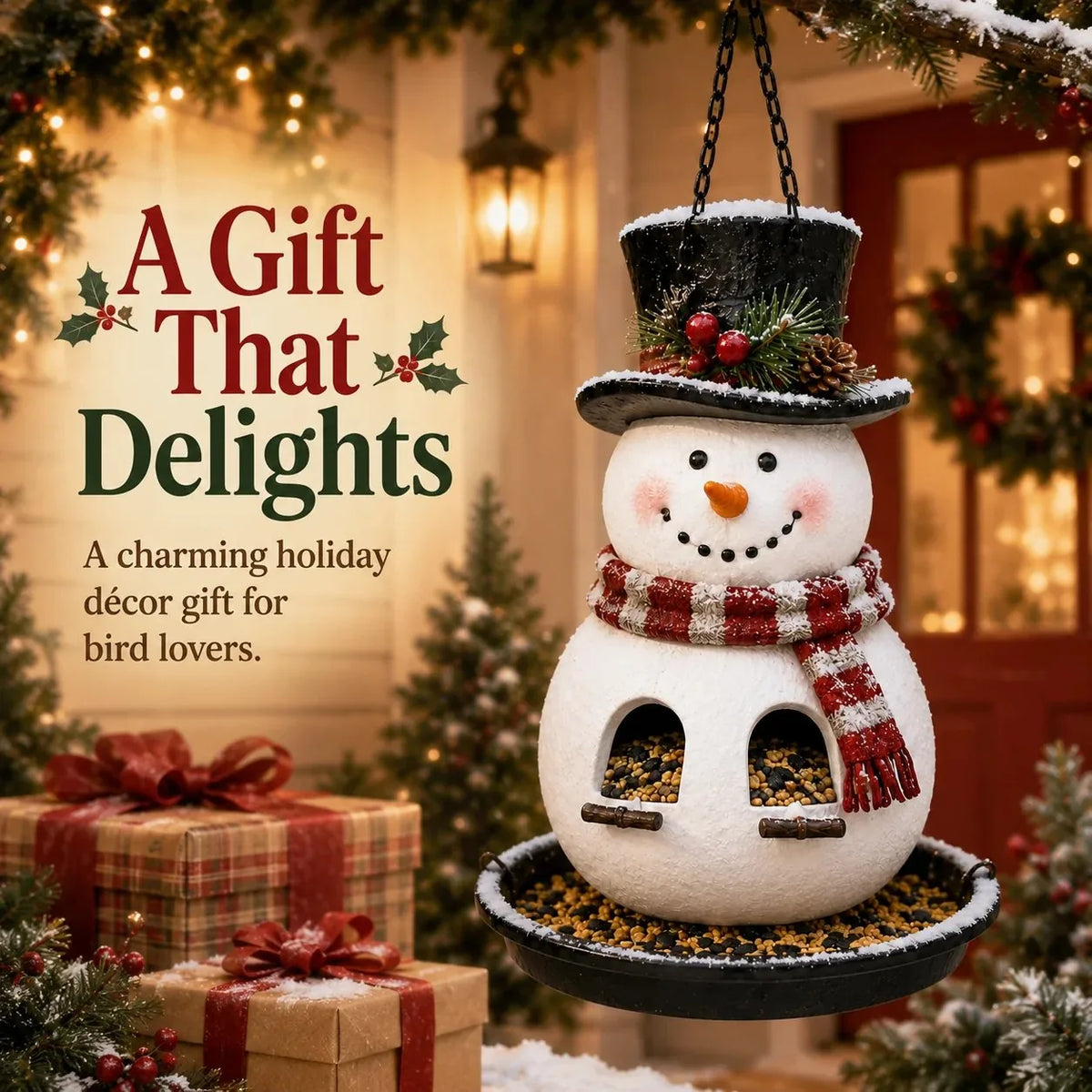 Christmas Garden Bird Feeder – 5 Designs