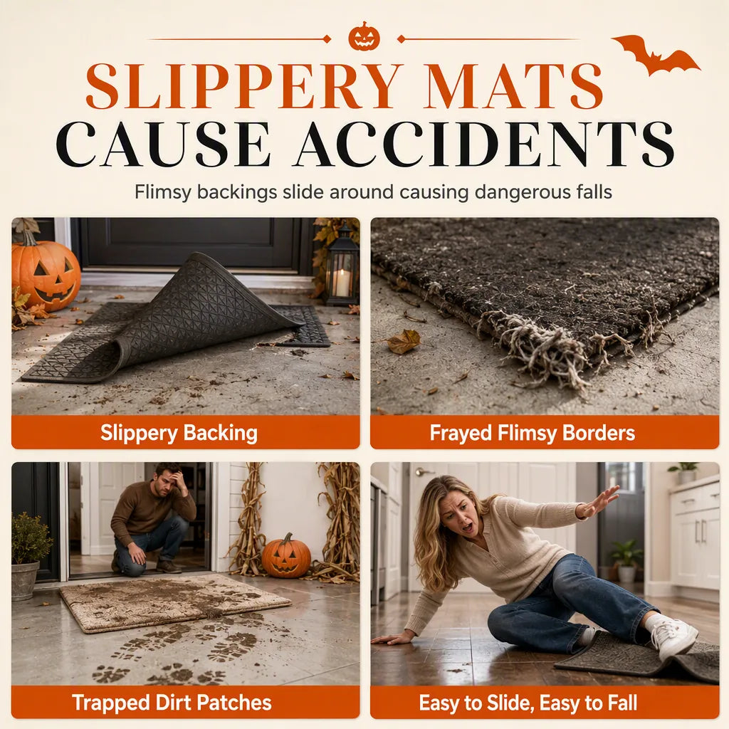 Striped Non-Slip Holiday Doormat – 7 Designs